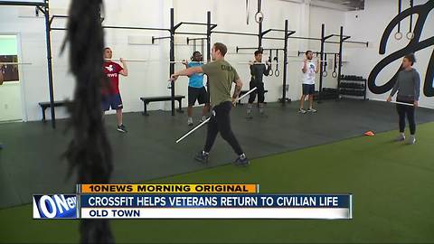 Crossfit class helps Veterans readjust to civilian life