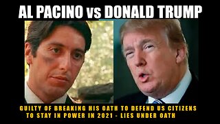 AL PACINO VS DONALD TRUMP: WHY I'M A FORMER TRUMPER & AN INDEPENDENT