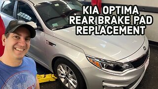 How To Replace KIA Optima Rear Brake Pads