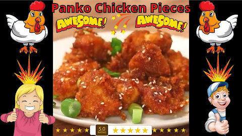 Panko Chicken Pieces Recipe - Easy and Delicious