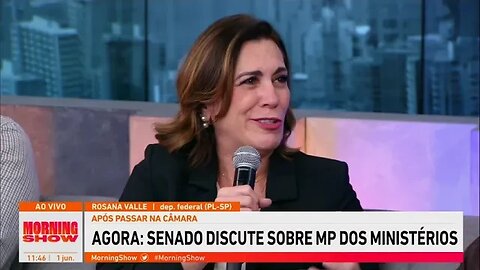 Rosana Valle é a entrevistada do Morning Show