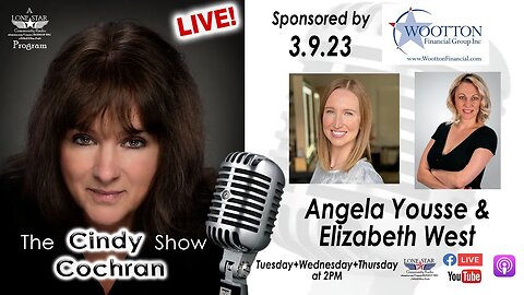 3.9.23 - Angela Yousse & Elizabeth West - The Cindy Cochran Show