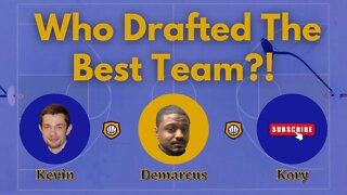 Drafting Our Fantasy Basketball Teams | Kory & Demarcus Make A HUGE Trade Following The Draft 👀