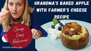 Grandma's Baked Apples Stuffed With Farmer's Cheese Recipe