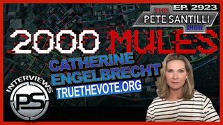 CATHERINE ENGLEBRECHT (TRUETHEVOTE.ORG) TALKS TO PETE ABOUT ELECTION INTEGRITY, 2000 MULES & MORE