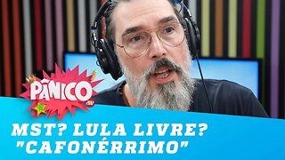 MST? Lula Livre? "Cafonérrimo", brinca Lobão