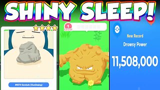 SHINY POKEMON IN POKEMON SLEEP! Rare Pokemon Sleep Styles Discovered!