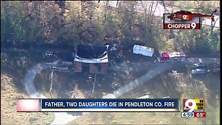 Police: Father, two daughters killed in Pendleton County fire
