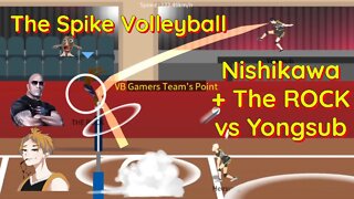 The Spike Volleyball - S-Tier Nishikawa + S-Tier THE ROCK vs Insane Yongsub & All-Star Stage 19
