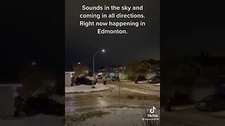 Strange sounds being heard In the sky