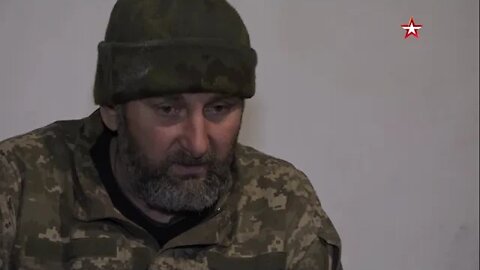 Captured Ukrainian soldier telling about being abandoned by other soldiers in his unit