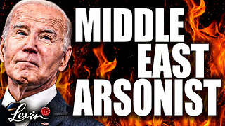 Biden’s a Fumbling Fool Who Is Fanning the Flames of the Middle East Fiasco