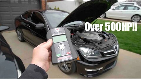 Installing a Custom Tune In My C63! (Over 500HP)
