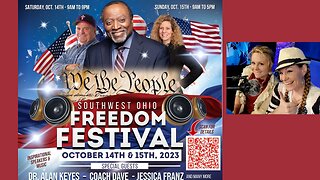 Freedom Festival🔥🔥🔥Dr. John Diamond, Dr.Alan Keys and Resistance Chicks