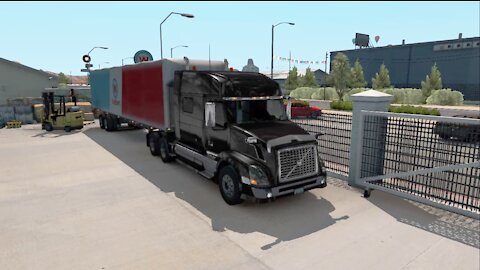 Kirim Santai Bungkus Bekas (17 Ton) dari Page ke Phoenix - American Truck Simulator