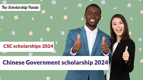 How to apply for the Chinese Government Scholarship 2024(CSC Scholarships) #csc #scholarshipsinchina