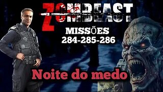 Zombeast Survival Zombie Shooter: Missões, 284 - 285 - 286, Noite do medo 💀