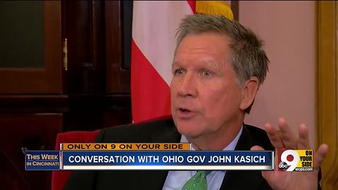 This Week in Cincinnati: Ohio Gov. John Kasich on budget concerns, jobs and presidential rumors