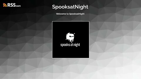 Welcome to SpooksatNight