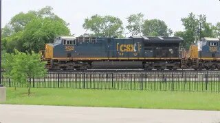 CSX Q200 Autorack/Manifest Mixed Freight Train from Fostoria, Ohio June 12, 2021