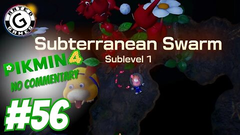 Pikmin 4 No Commentary - Part 56 (Subterranean Swarm and more Primordial Thicket)