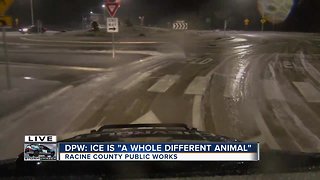 DPW says ice is a 'whole different animal'