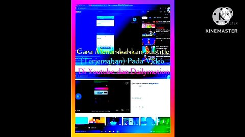 cara menambahkan subtitle (terjemahan) pada video di youtube dan dailymotion versi shorts video