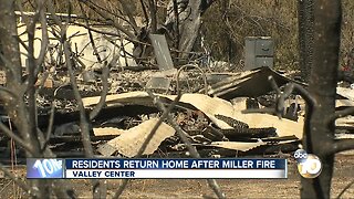 Residents return home after Miller Fire evacuations lifted