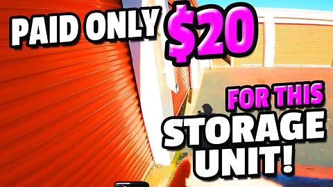 This $20 Storage Unit Had Money Inside!