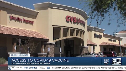 CVS opening availability for COVID-19 vaccines