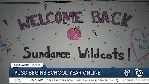 PUSD begins school year online