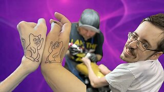 Ricky Berwick Get's A Tattoo! Australian Man Barking Mad! So Much More!