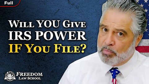 If you file a 1040 income tax confession form, do you empower the IRS to use it against you? (Full)