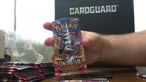 Opening a Obsidian Flames Booster Box (Pokemon)