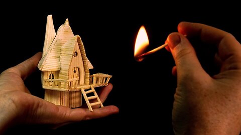 ❣DIY Miniature Fairy House Using Matches❣