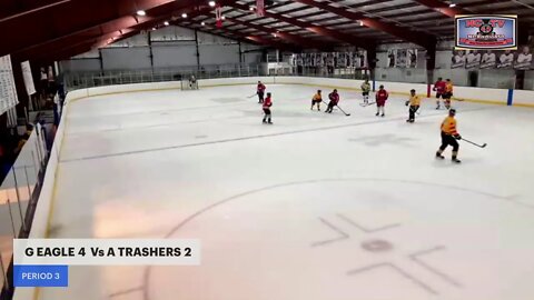 NCTV45 Presents HAHL Hockey G EAGLE Vs A TRASHERS OCTOBER 23 2022