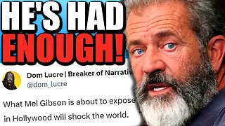 Mel Gibson's SHOCKING New Message TERRIFIES Hollywood Elites!