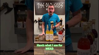 Here’s what I use for MEAD! #mead #honeywine #alcohol