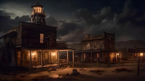Wild West Music | Wind & Thunder Sounds | Ghost Town