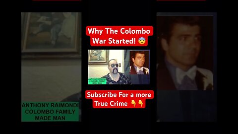 Anthony Raimondi On Why The Colombo War Started! 😨 #mafia #mafiawar #johngotti #hitman