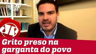 #RodrigoConstantino: Comemoração do desfecho do sequestro é grito preso na garganta do povo