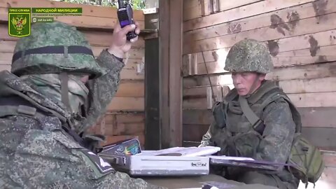 LPR Artillery units continue to carry out combat missions to destroy the enemy during the referendum