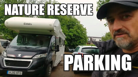 GREAT PARK UP at Newark NATURE RESERVE 🌳🌲🌳🦢🦢 #vanlife