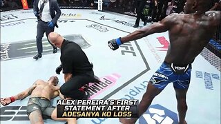 Alex Pereira Ran Into Israel Adesanya Backstage After UFC 287.. This Is What They Said..!👀