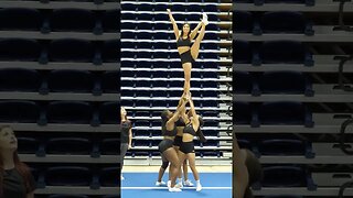 Switch Up Heel Stretch Full Down - Coach Audra Scofield #shorts #cheerleading