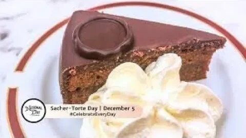 Lunchtime Chat-National Sacher Torte Day