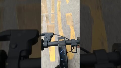 Ninebot scooter reaction