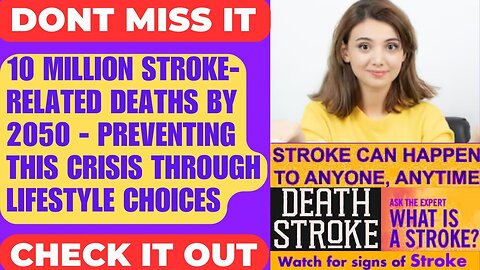 Stroke Symptoms - Causes of Stroke in Women - Stroke in Females - Stroke Prevention
