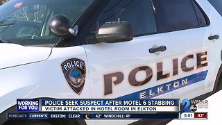 Police seek suspect after Motel 6 stabbing