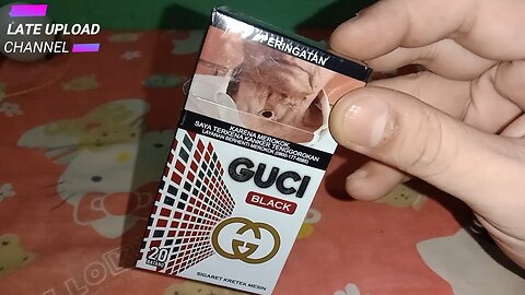 REVIEW : ROKOK GUCI BLACK KEMASAN PUTIH ISI 20